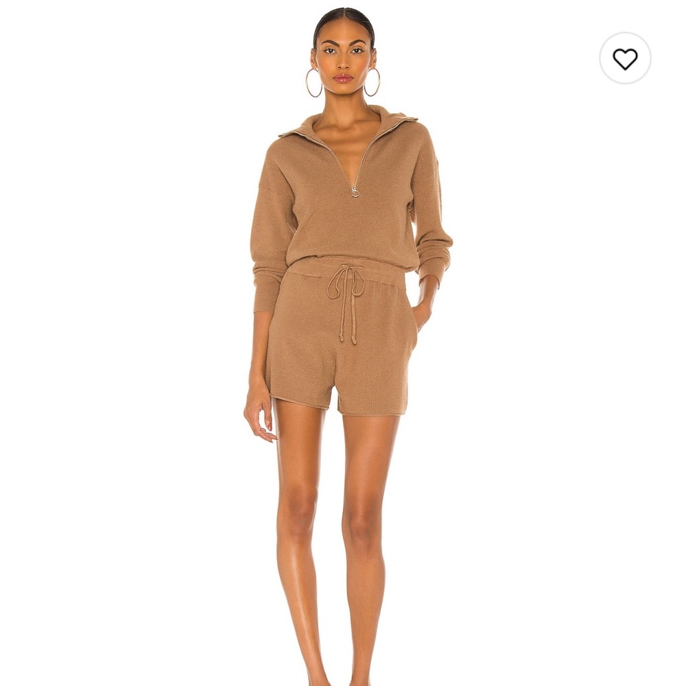 Shannon Romper in Brown